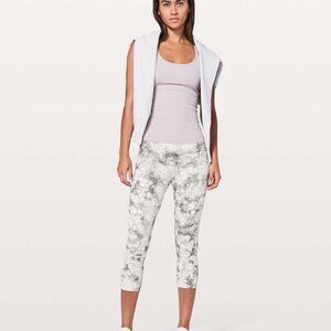 Lululemon Wunder Under Crop (Hi-Rise) Marble Print Leggings